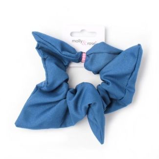 Square Tipped Hair Scrunchies - Assorted - 11cm