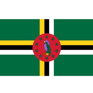 Dominica's Flag - 5ft x 3ft 