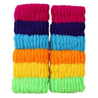 Neon Donut Hair Elastic Scrunchies - Assorted