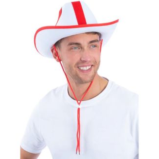 England Cowboy Hat with Cord and Toggle