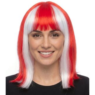 England Patriotic St George Costume Wig