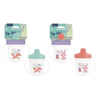 First Steps Spill Proof Tumbler Bottle (260ml) - Assorted 