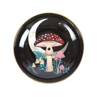 Forest Mushroom Ceramic Incense Stick Holder