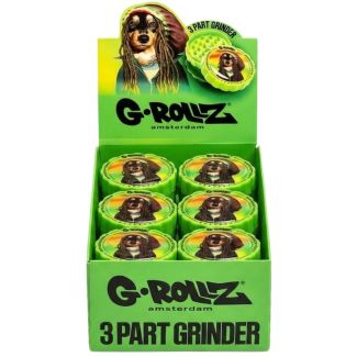 G-Rollz 3 -Part Plastic Hamdmuller - Rasta Dog 