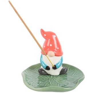 Gonk Lily Pad Ceramic Incense Stick Holder