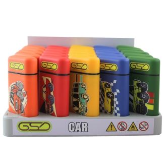 GSD Jet Flame Rubber Lighters - Car 