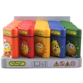 GSD Jet Flame Rubber Lighters - Emoji 