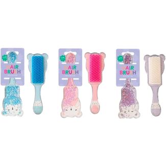 Kids Animal Design Hairbrush – Assorted (17cm)