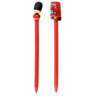London Souvenir Guardsman & Routemaster Bus Tip Pen - Fine