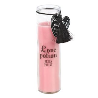 Love Potion Passionfruit Tube Candle - Pink