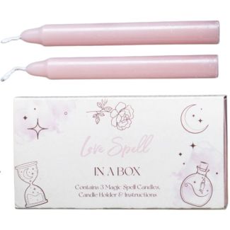 Magic Spell Candles  - Love (Pack of 3)