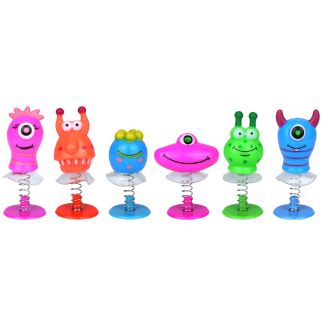Monster Jump Up Mini Toys Pocket Sized (4-5cm) - Assorted Colours Designs