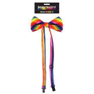 Rainbow Pride Bow Tie