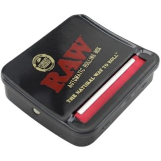 RAW Black Adjustable Metal Automatic Rolling Box - 70mm