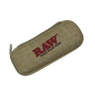 Raw Classic Canvas Cone Wallet with Zip - 13 x 6cm