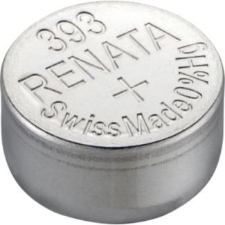 Renata 393 Silver Oxide Watch Battery - 1.55v