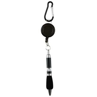 Retractable Pen Keyring - Assorted
