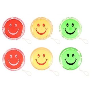 Yo-yo's Smiley Faces Mini Toy Pocket Sized (4.8cm) - Assorted Colours