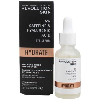 Revolution 5% Caffeine & Hyaluronic Acid Eye Serum - 30ml