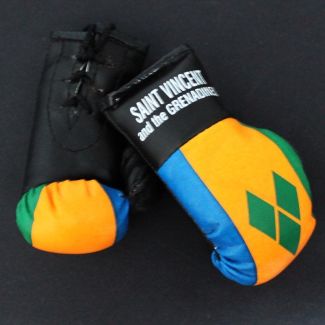 Mini Boxing Gloves - Saint Vincent And The Grenadines