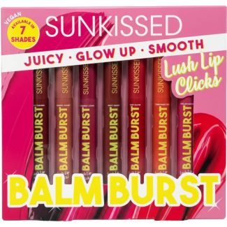 Sunkissed 7pcs Balm Burst Lush Lip Clicks Gift Set