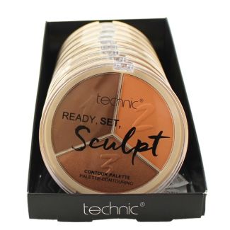 Technic Ready Set Sculpt Contour Palette - Warm 