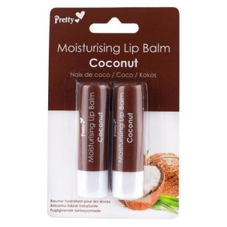Wholesale Pretty Moisturising Lip Balm Coconut 