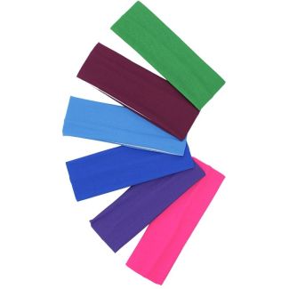Fabric Wide Bandeau Headbands - Assorted - 7cm x 20cm