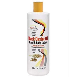 Wholesale Haz Natskin Black Castor Oil Hand & Body Lotion - 500ml