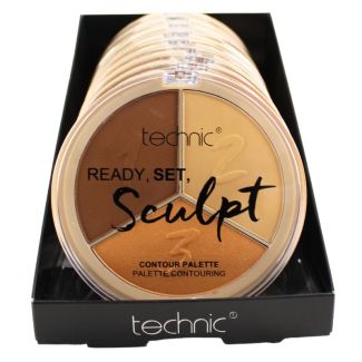 Technic Ready Set Sculpt Contour Palette - Medium 