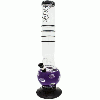 Wholesale Chongz Acrylic "Trigger Cut" Straight Ice W-Pipe 