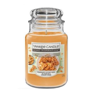 Yankee Caramel Crunch Scented Jar Candle - 538g