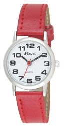 Wholesale Ravel Ladies Classic Strap Watch - Red