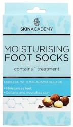 Skin Academy Moisturizing Foot Socks-Macadamia Seed Oil