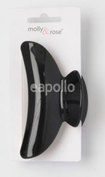 Glossy Acrylic Clamp 9cm - Black 