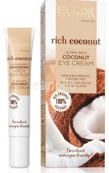 Eveline 100% Organic Rich Coconut Ultra Rich Eye Cream - 20ml