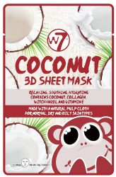Wholesale W7 Coconut 3D Sheet Mask 