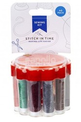 Stitch In Time Sewing Kit In Drum (Pack of 40)