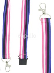 Wholesale Genderfluid Lanyard With Lobster Claw Closure