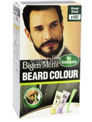 Wholesale Bigen Men's Beard Colour - Brown Black (B102)