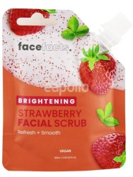 Face Facts Vegan Brightening Facial Scrub - Strawberry