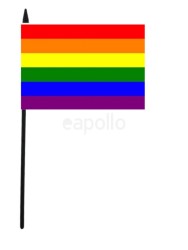Rainbow Table Flag - 6" x 4"