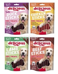 Wholesale Pets Soft Meaty Sticks In 4 Assorted Flavours 