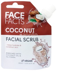Face Facts Vegan Facial Scrub - Coconut 