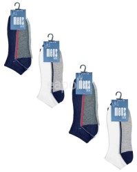 Wholesale Men's Trainer Socks - Assorted Colours