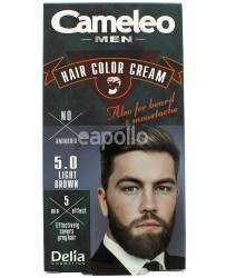 Cameleo Men Hair Color Cream - 5.0 Light Brown