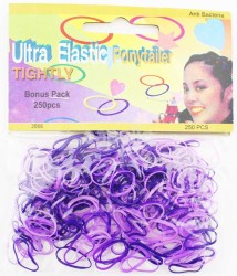 Wholesale Ultra Elastic Ponytailer- Purple
