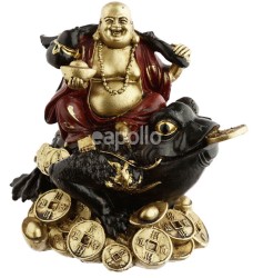 Buddha Sitting on Wealth Toad