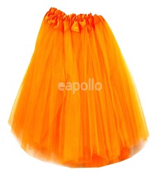 Adults Orange Tutu Skirt