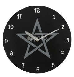 Wholesale Pentagram MDF Clock - 28cm